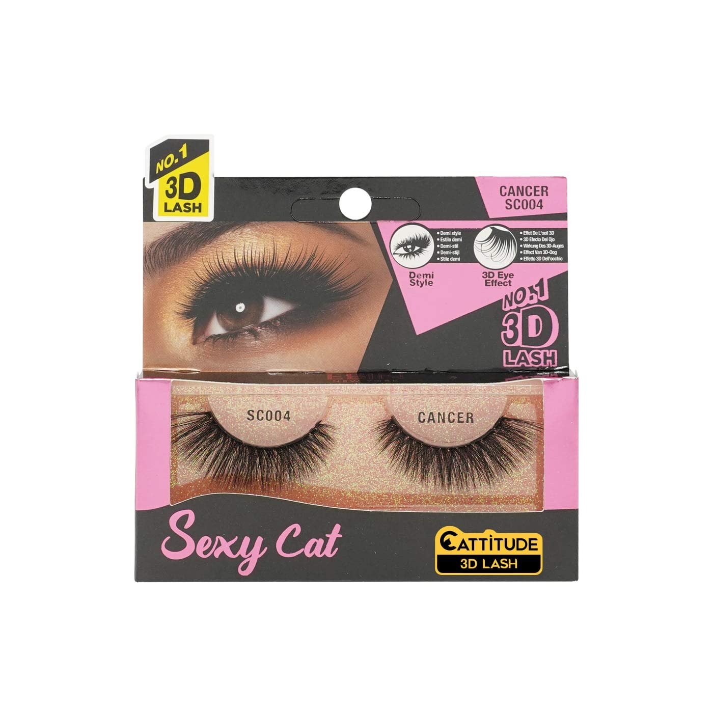 Cancer - Sexy Cat 3D Lashes SC004